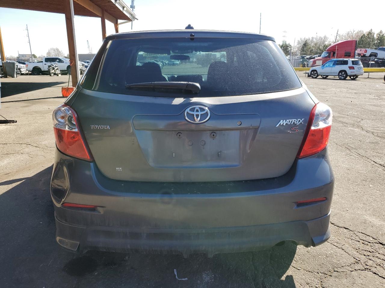 2009 Toyota Corolla VIN 2T1KE40E49C001815 Copart auction photo, front end / hail damage thumbnail 6