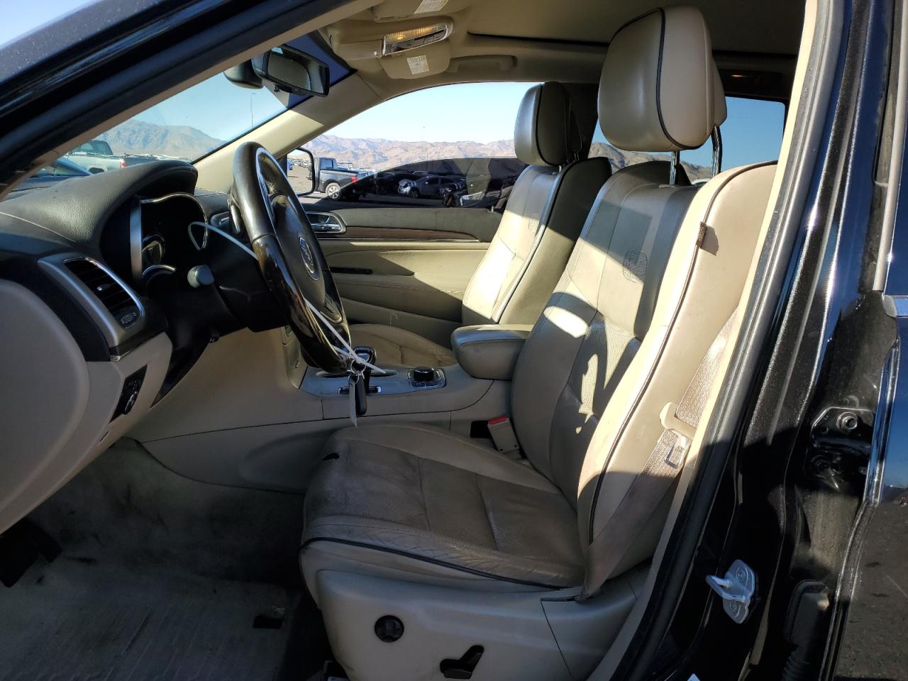 2014 Jeep Grand Cherokee VIN 1C4RJFCG1EC239529 Copart auction photo, front end damage thumbnail 7