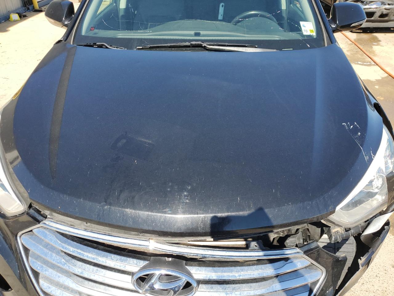 2015 Hyundai Santa Fe VIN KM8SR4HF9FU099395 Copart auction photo, front end damage thumbnail 12