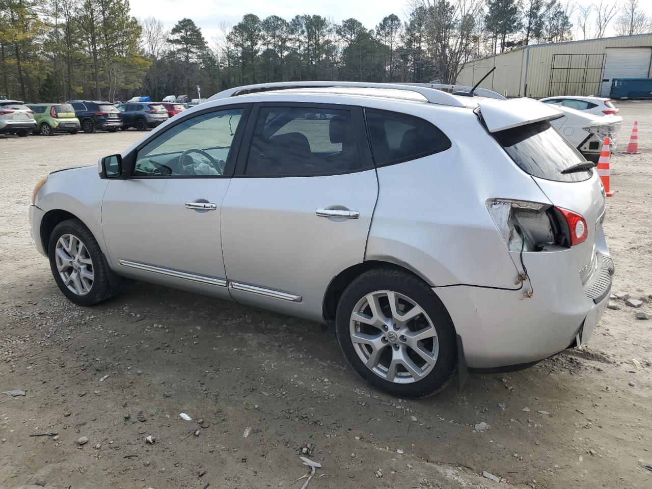 2013 Nissan Rogue VIN JN8AS5MVXDW109817 Copart auction photo, rear end / front end damage thumbnail 2