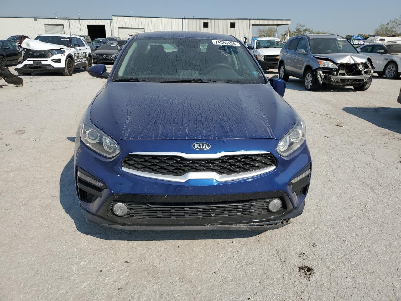 2020 KIA Forte VIN 3KPF24AD7LE255849 Copart auction photo, vandalism / side damage thumbnail 5