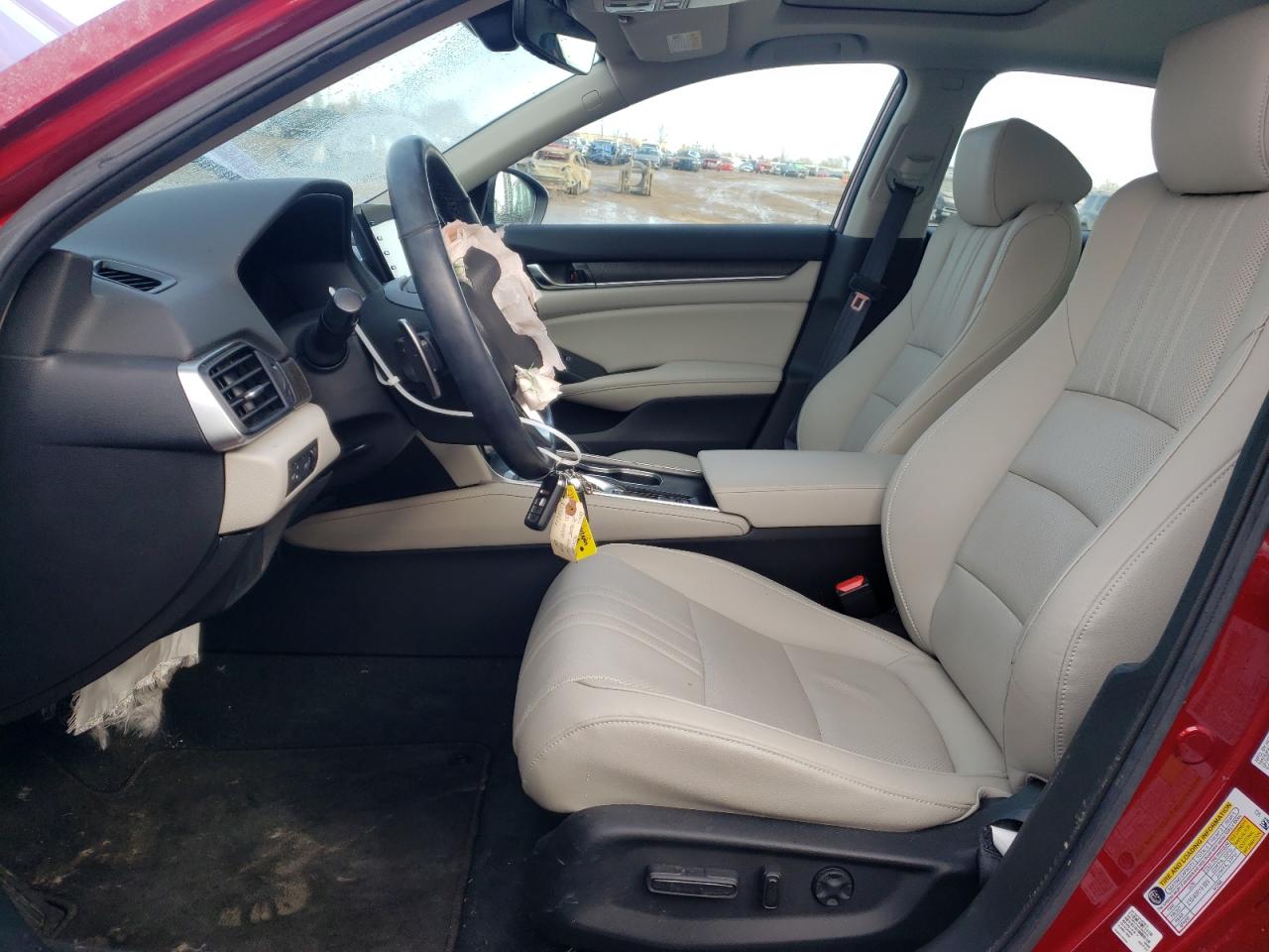 2021 Honda Accord VIN 1HGCV3F92MA015011 Copart auction photo, front end damage thumbnail 7