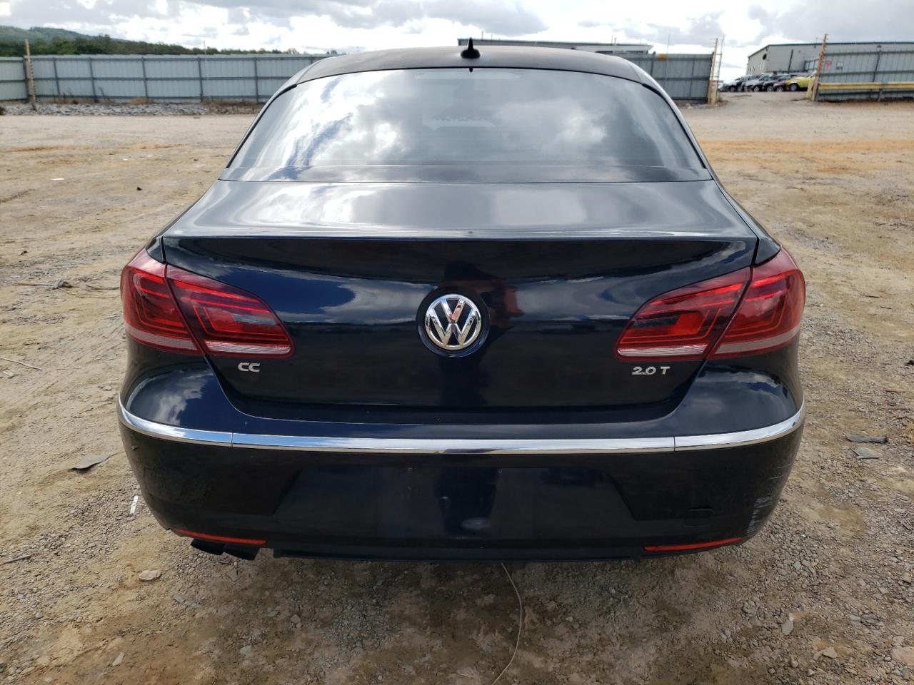 2014 Volkswagen Passat CC VIN WVWBP7AN9EE501261 Copart auction photo, all over damage thumbnail 6