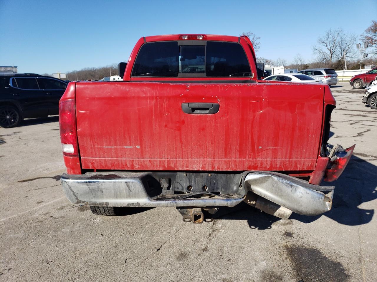 2003 Dodge RAM VIN 3D7LU38C43G758348 Copart auction photo, all over damage thumbnail 6