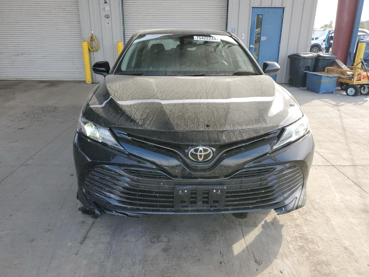 2020 Toyota Camry VIN 4T1C11AK4LU360008 Copart auction photo, front end / side damage thumbnail 5
