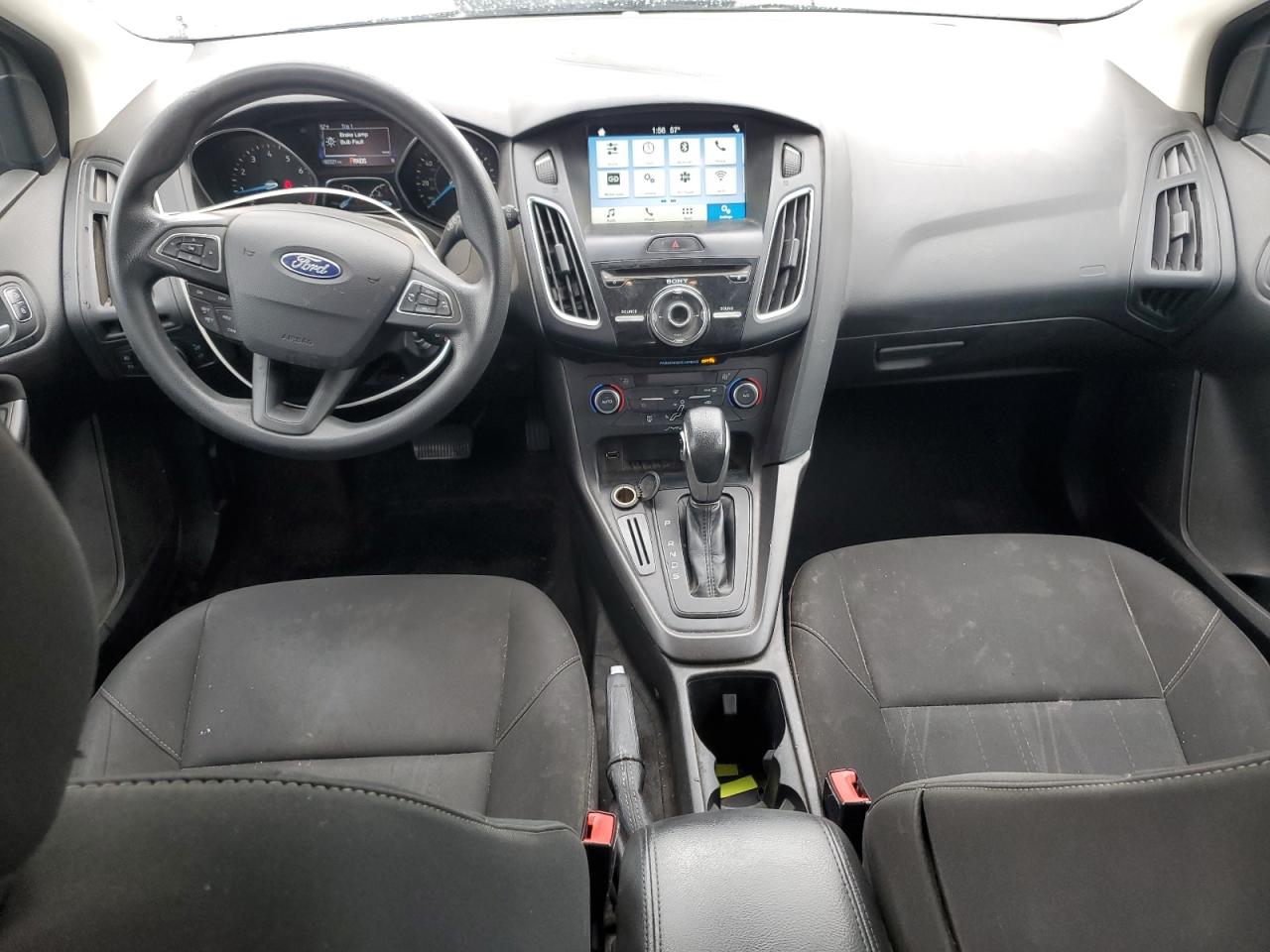 2018 Ford Focus VIN 1FADP3M28JL250067 Copart auction photo, rear end damage thumbnail 8