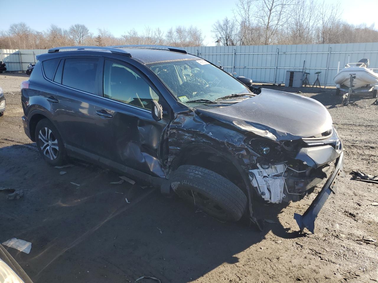 2016 Toyota RAV 4 VIN JTMBFREV6GJ059686 Copart auction photo, all over damage thumbnail 4