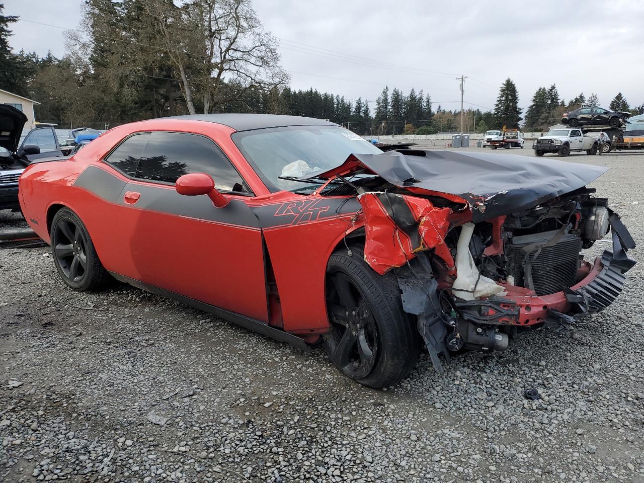 2014 Dodge Challenger VIN 2C3CDYBT2EH224725 Copart auction photo, front end damage thumbnail 4
