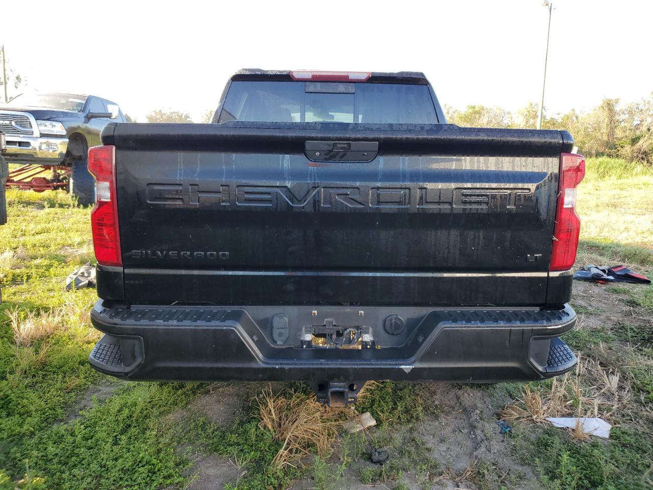 2019 Chevrolet Silverado VIN 3GCPWCEK8KG106249 Copart auction photo, top/roof / side damage thumbnail 6