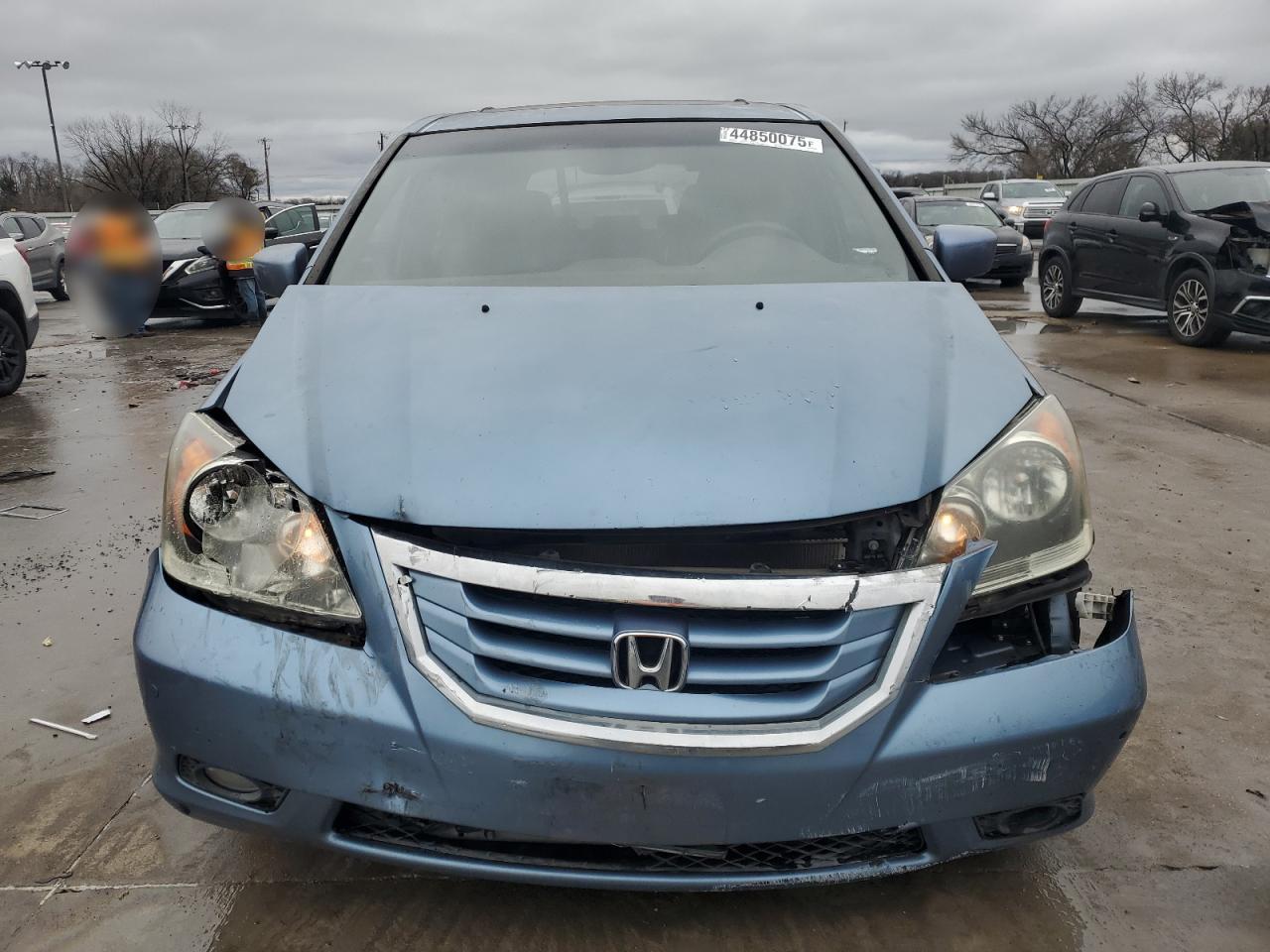 2009 Honda Odyssey VIN 5FNRL38909B025501 Copart auction photo, front end damage thumbnail 5