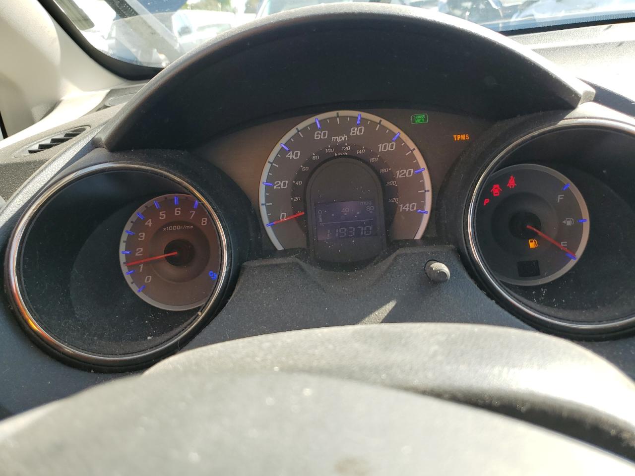 2012 Honda Fit VIN JHMGE8H51CC015056 Copart auction photo, rear end / front end damage thumbnail 9