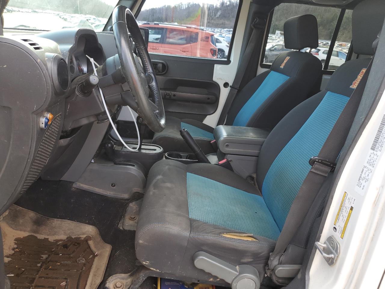 2010 Jeep Wrangler VIN 1J4BA3H1XAL171868 Copart auction photo, water/flood damage thumbnail 7