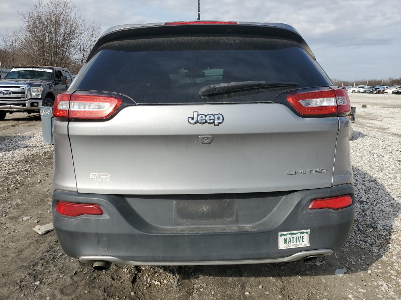 2014 Jeep Grand Cherokee VIN 1C4PJLDS5EW222286 Copart auction photo, front end / side damage thumbnail 6