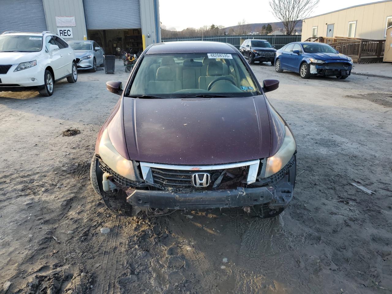 2010 Honda Accord VIN 1HGCP2F44AA019887 Copart auction photo, front end damage thumbnail 5