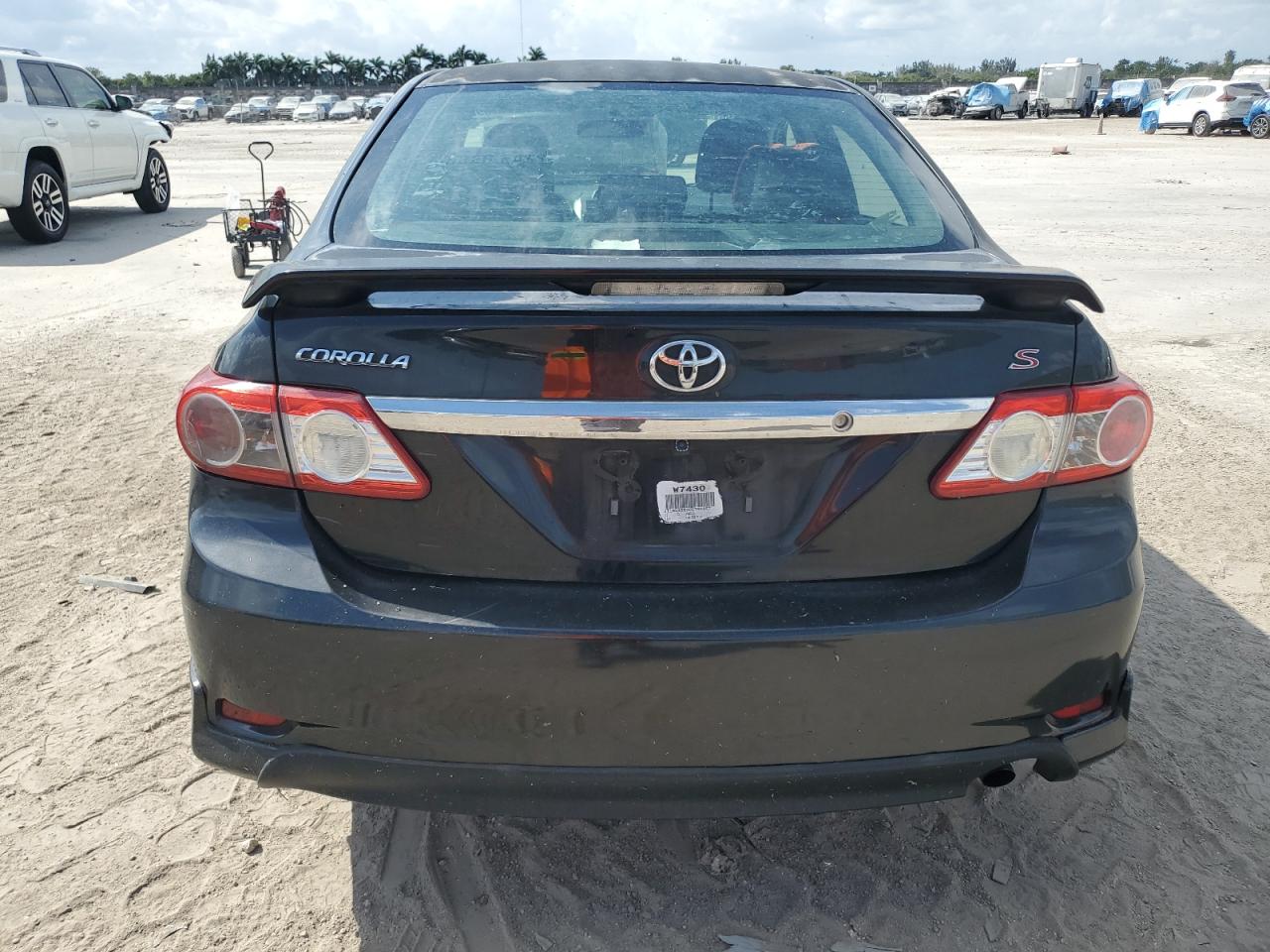 2012 Toyota Corolla VIN 2T1BU4EE2CC758957 Copart auction photo, front end damage thumbnail 6