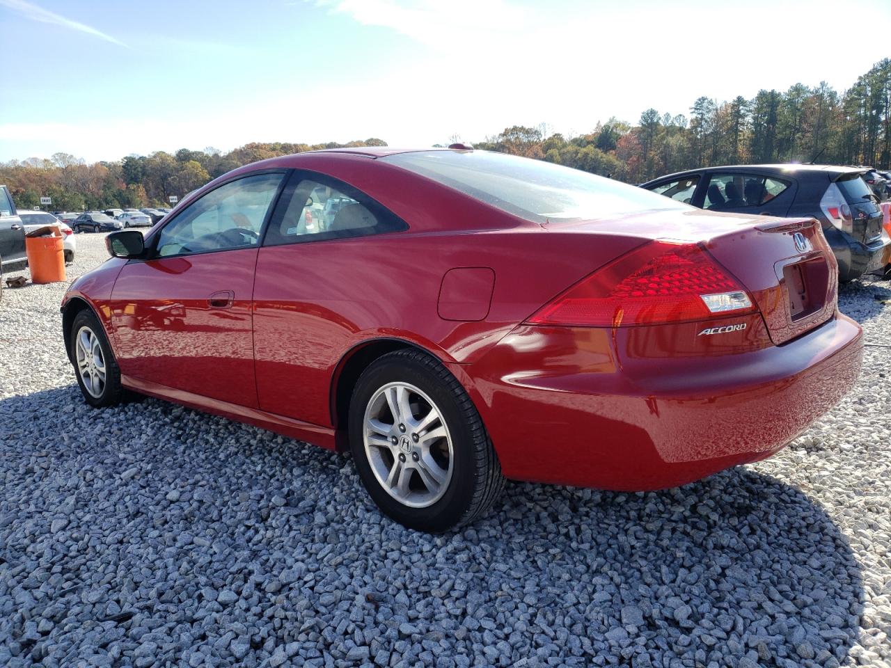 2007 Honda Accord VIN 1HGCM72607A018869 Copart auction photo, front end damage thumbnail 2
