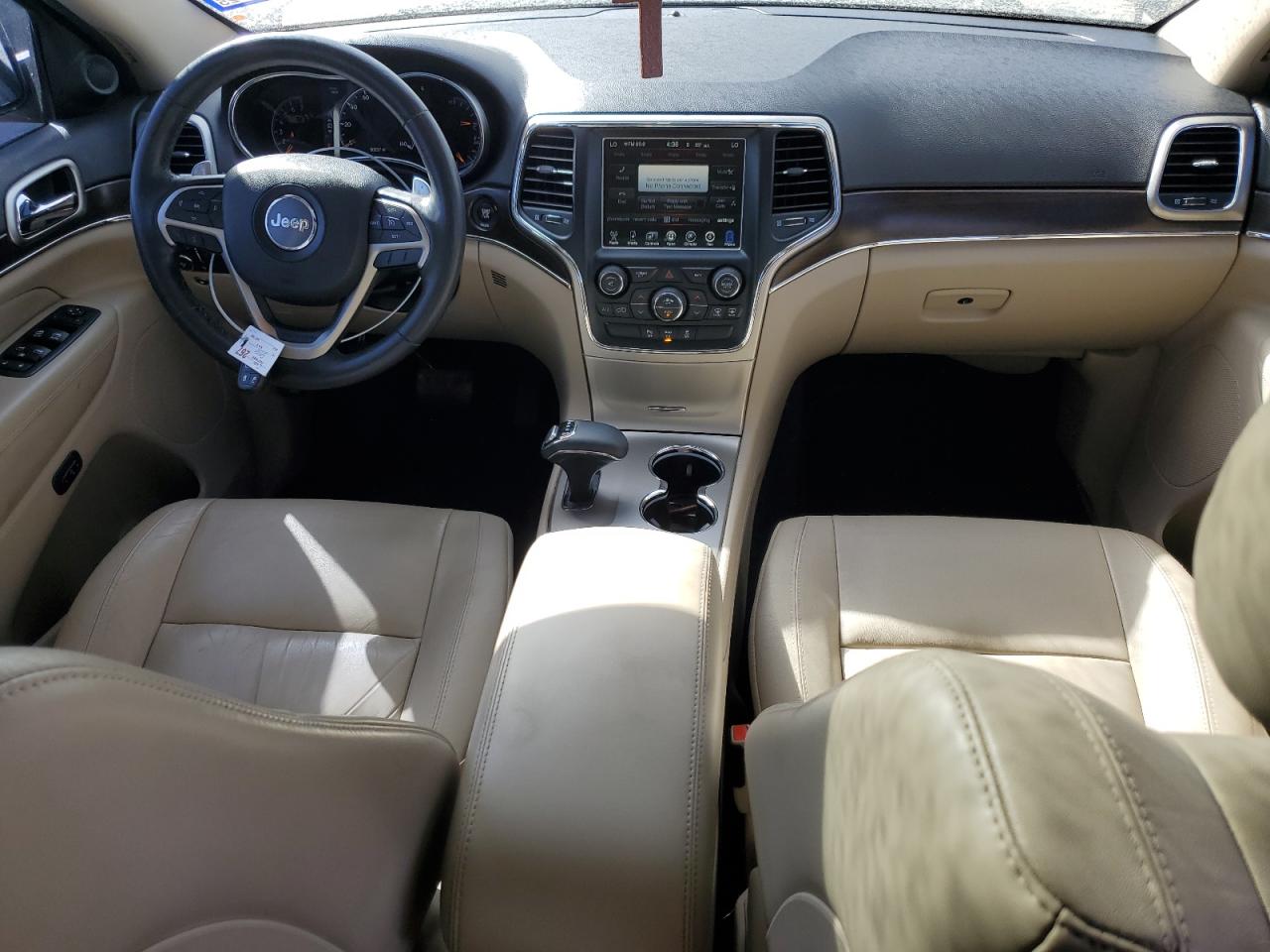 2015 Jeep Grand Cherokee VIN 1C4RJEBG4FC614665 Copart auction photo, front end damage thumbnail 8