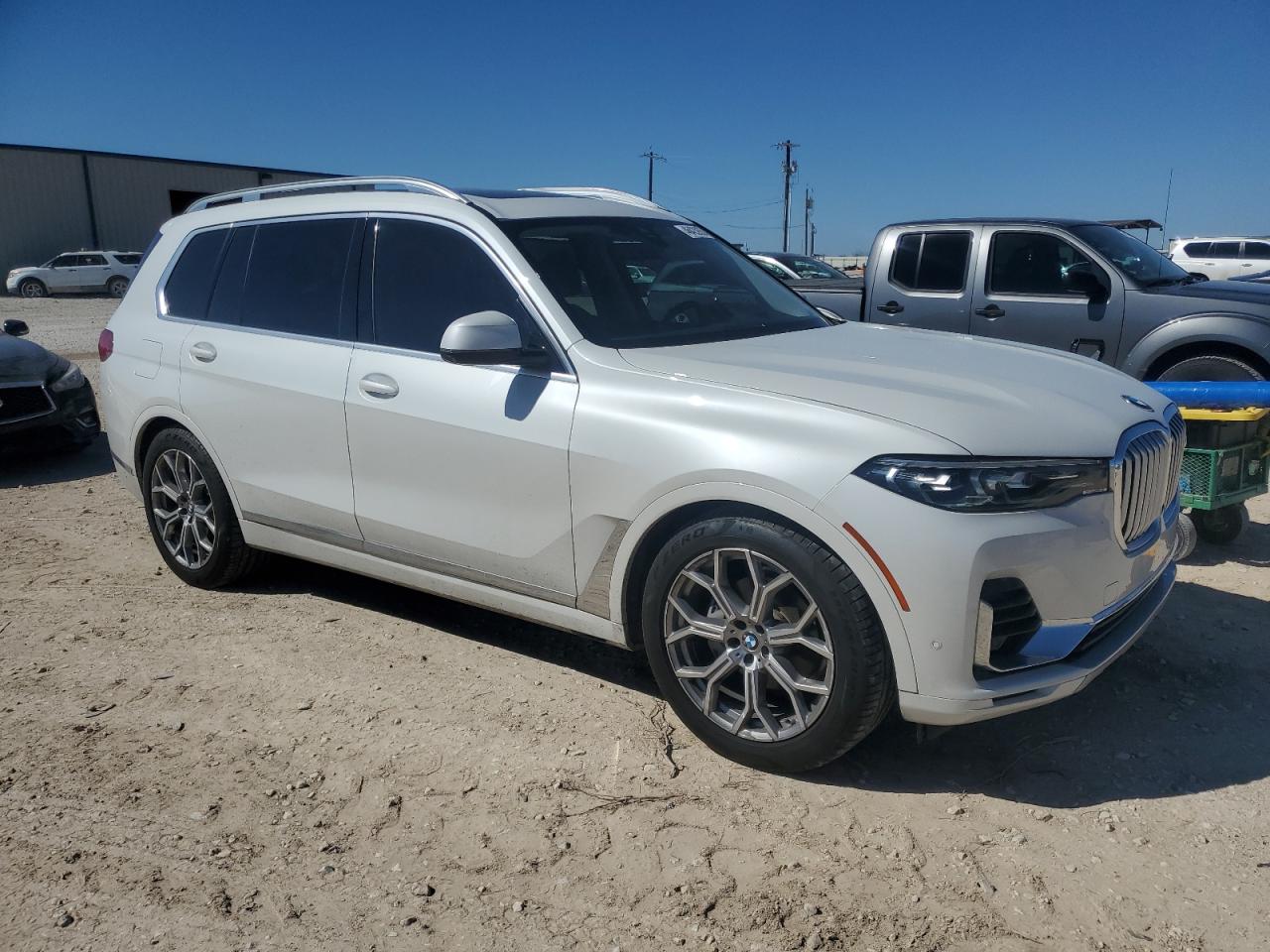 2020 BMW X7 VIN 5UXCW2C07L9B38798 Copart auction photo, mechanical / minor dent/scratches damage thumbnail 4