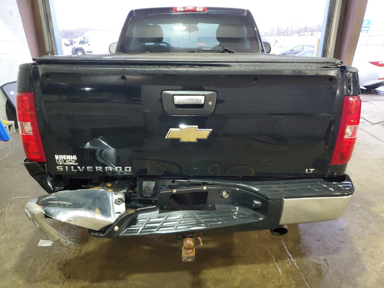 2008 Chevrolet Silverado VIN 1GCEK14J38Z103008 Copart auction photo, rear end damage thumbnail 6