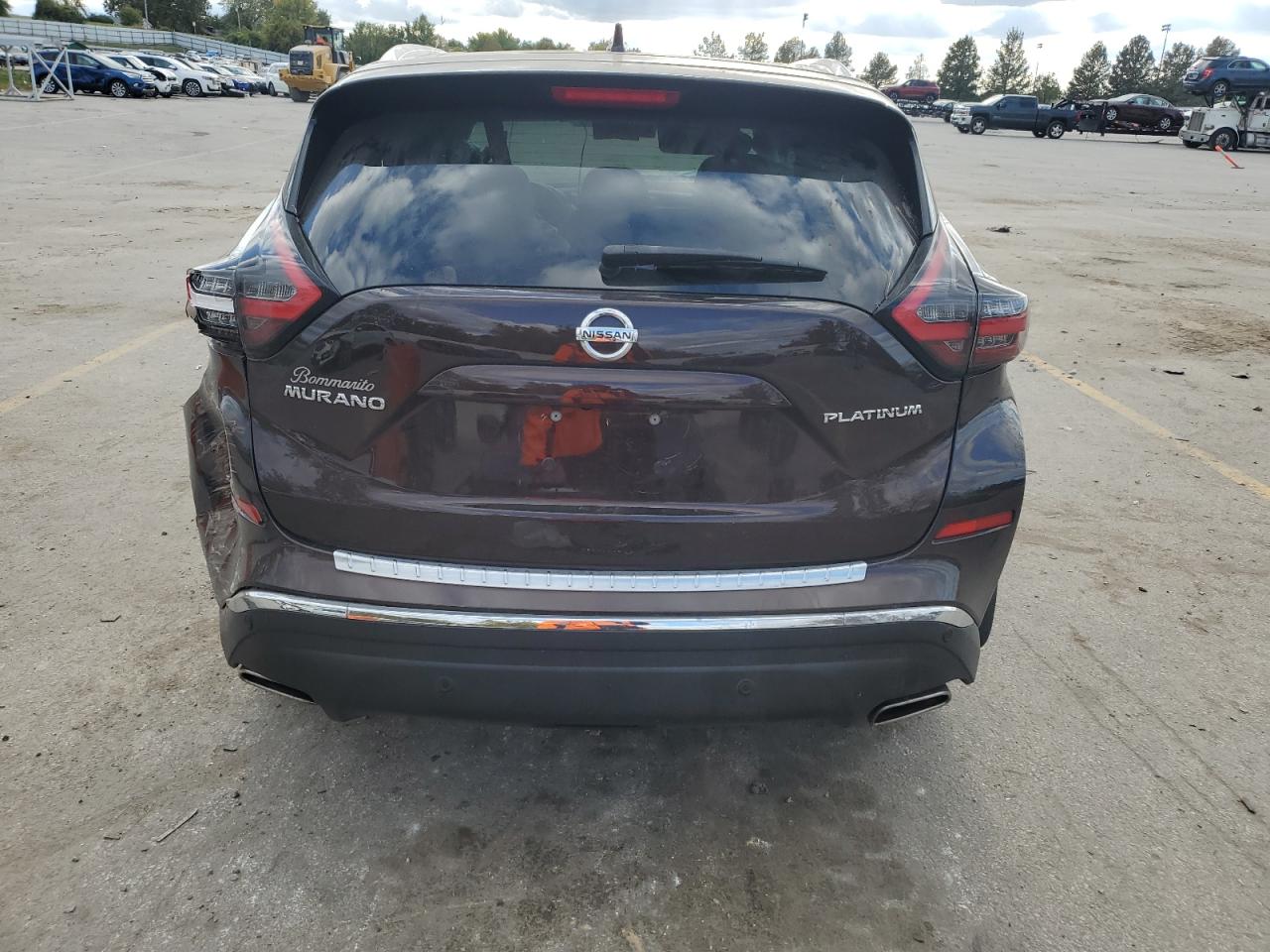 2021 Nissan Murano VIN 5N1AZ2DJ6MC100418 Copart auction photo, front end / rear end damage thumbnail 6