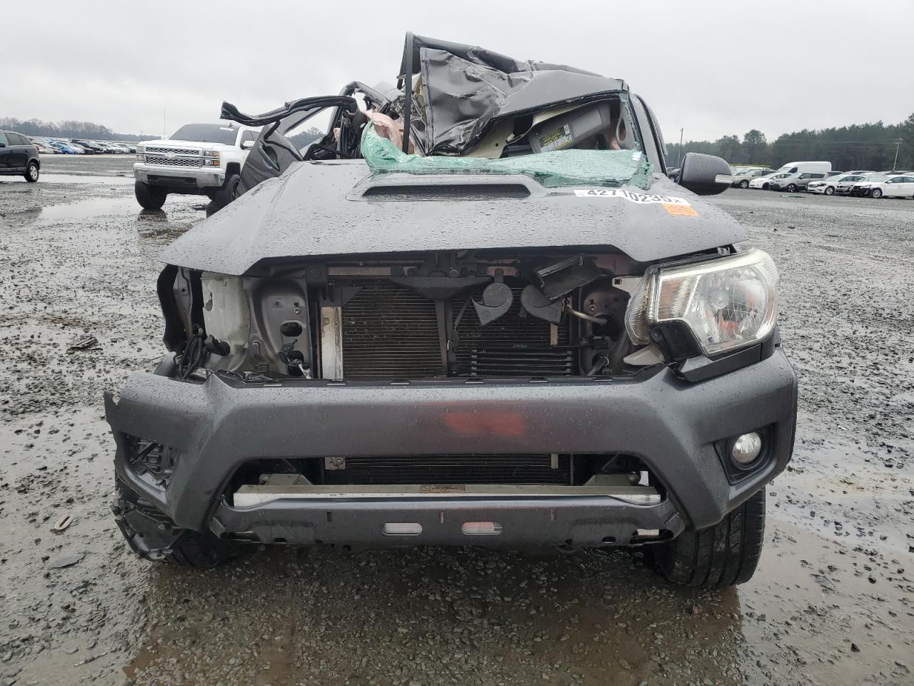 2015 Toyota Tacoma VIN 5TFJU4GN1FX090664 Copart auction photo, all over / mechanical damage thumbnail 5