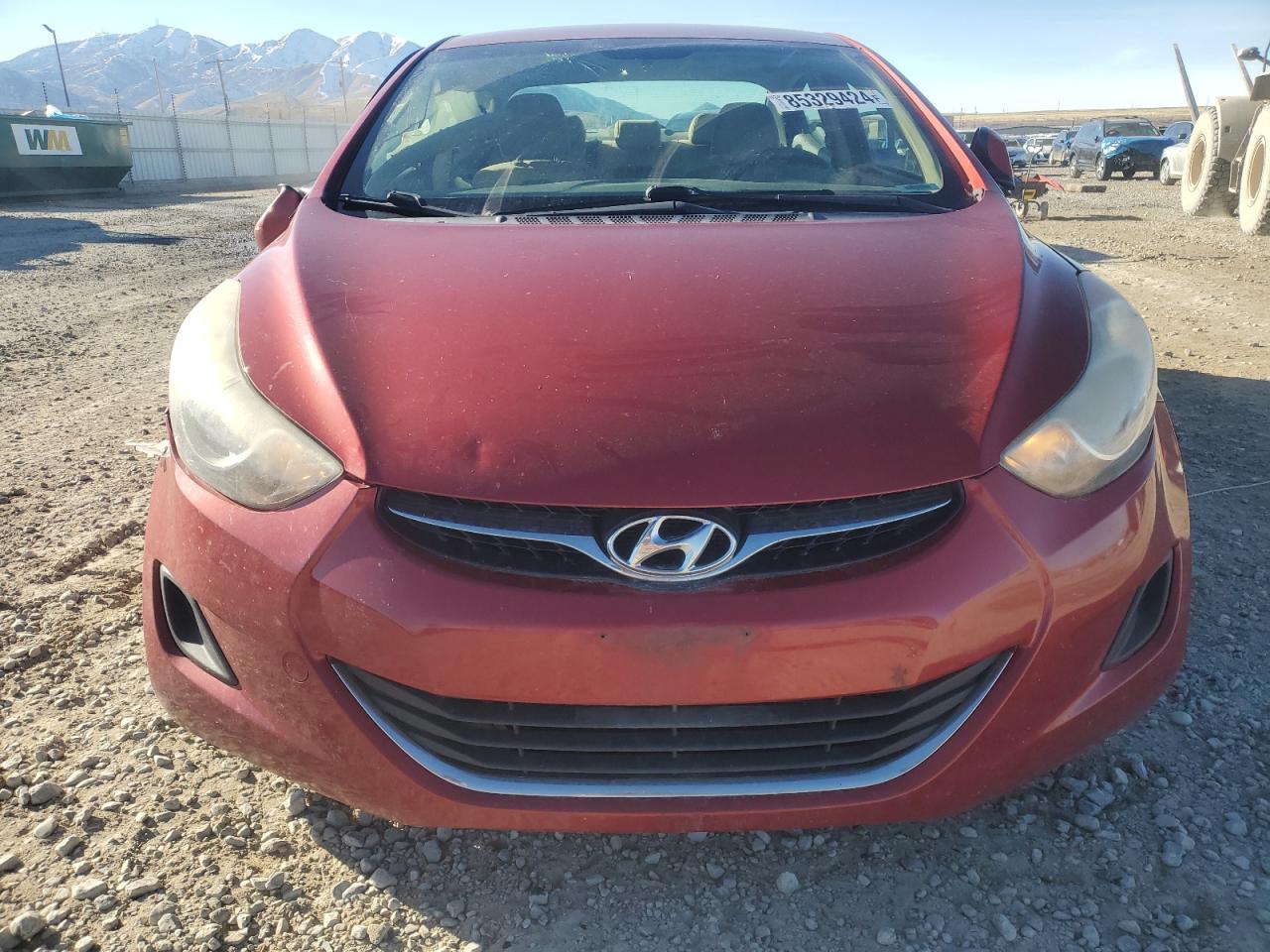 2011 Hyundai Elantra VIN KMHDH4AE8BU102181 Copart auction photo, all over damage thumbnail 5