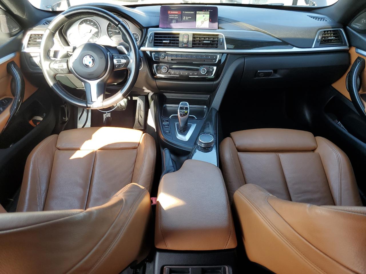 2018 BMW 4er VIN WBA4J3C55JBG96724 Copart auction photo, front end / undercarriage damage thumbnail 8