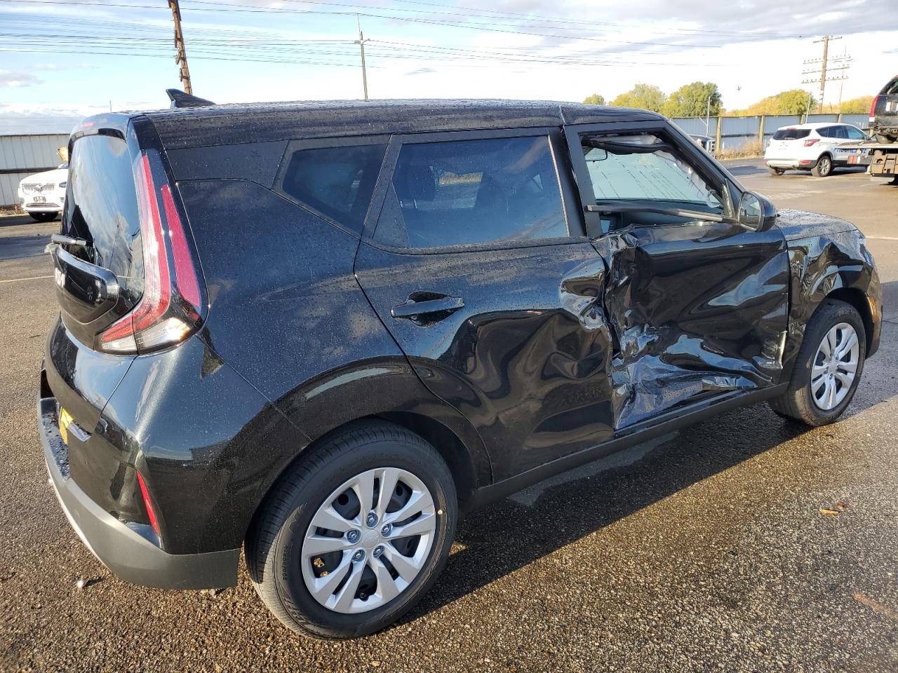 2024 KIA Soul VIN KNDJ23AU6R7228588 Copart auction photo, side damage thumbnail 3