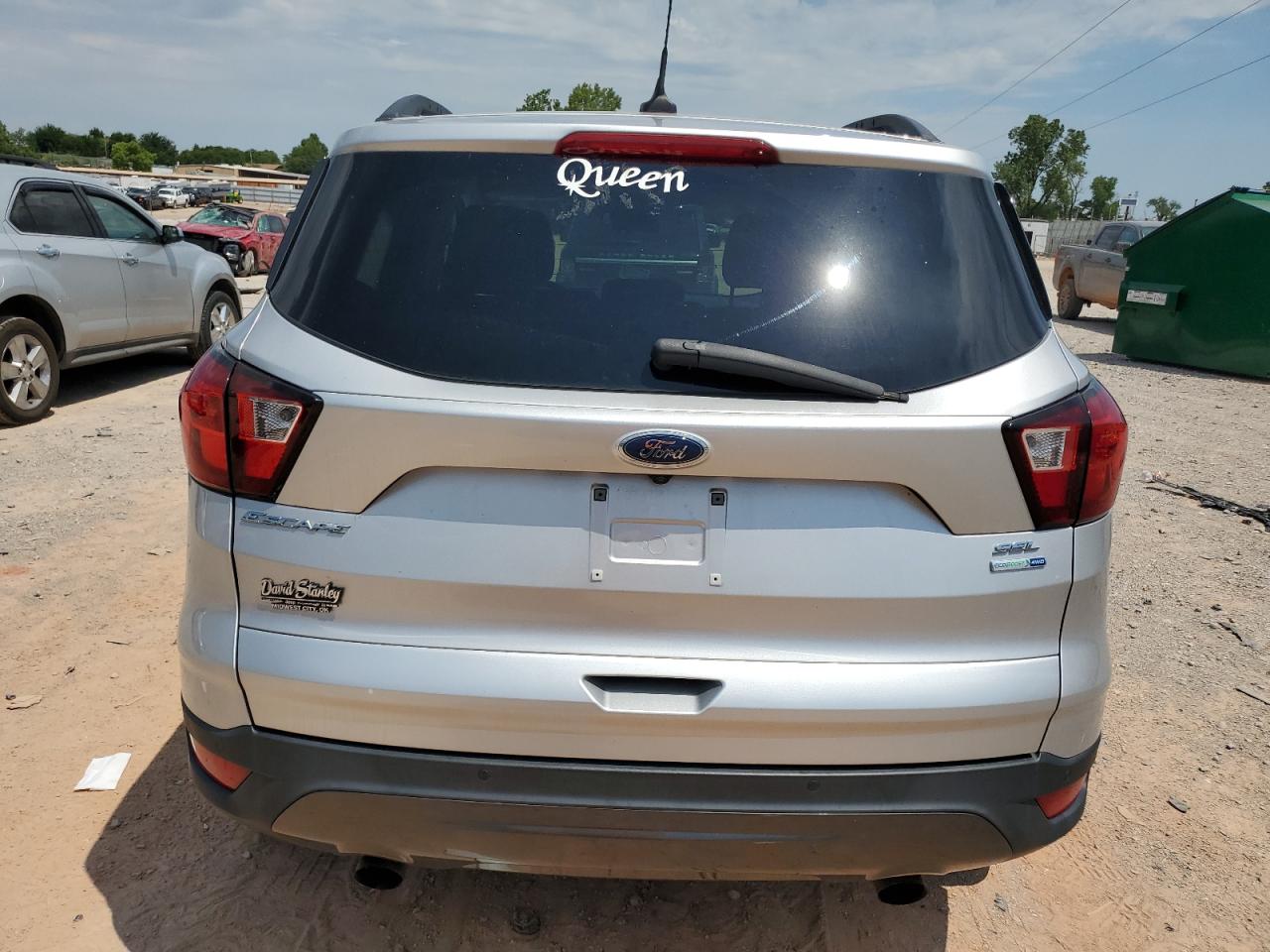 2019 Ford Escape VIN 1FMCU9HD1KUC21238 Copart auction photo, burn / minor dent/scratches damage thumbnail 6