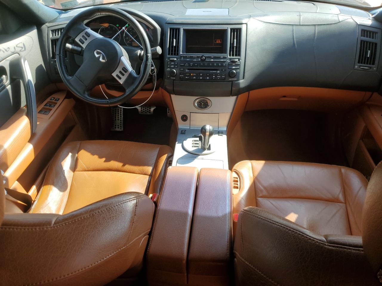 2003 Infiniti FX VIN JNRAS08W33X003218 Copart auction photo, side damage thumbnail 8