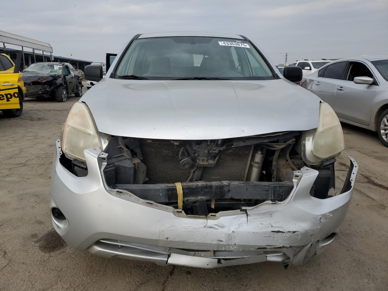 2011 Nissan Rogue VIN JN8AS5MT6BW150392 Copart auction photo, front end damage thumbnail 5