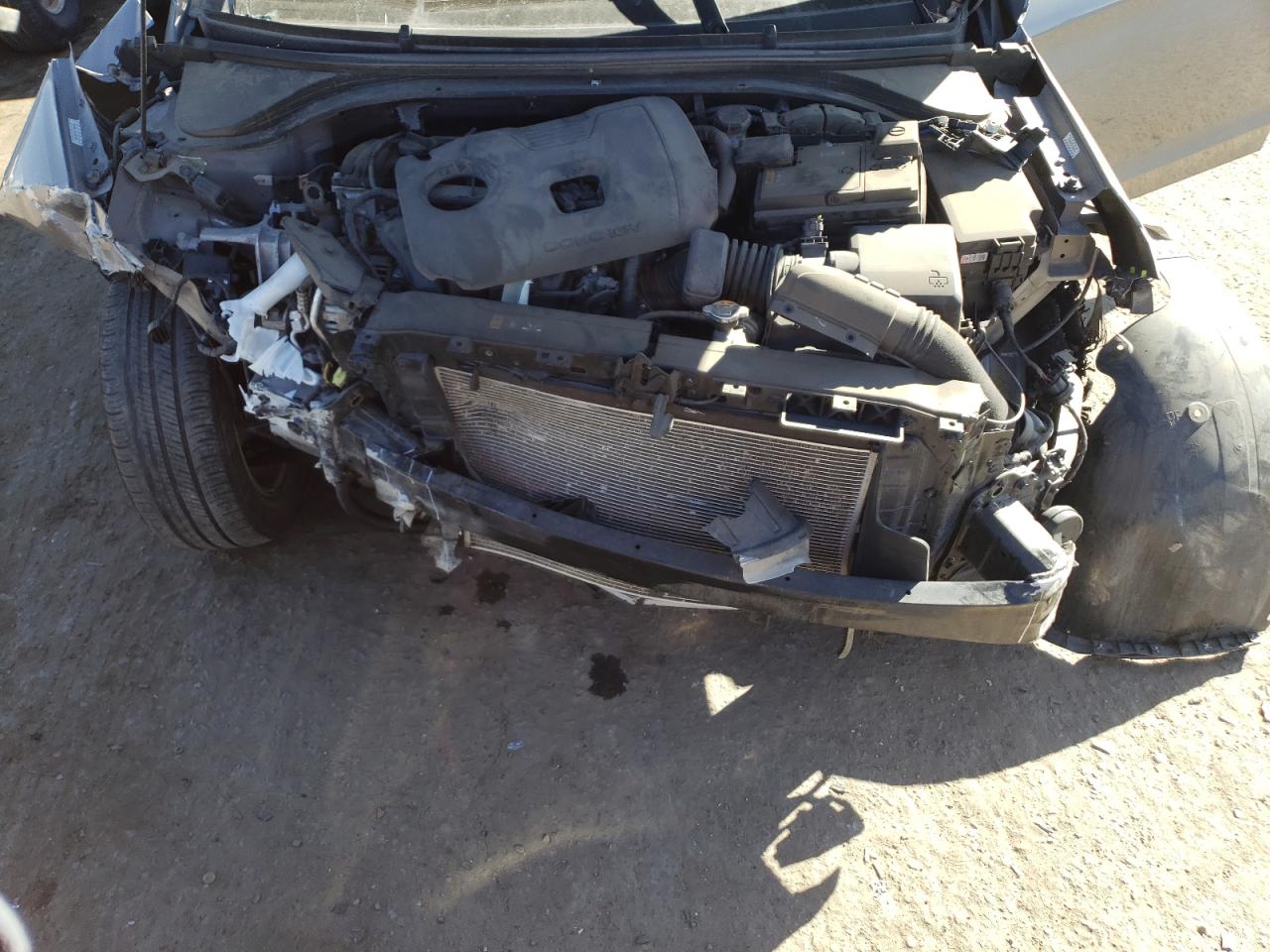 2020 Hyundai Elantra VIN KMHD84LF8LU028901 Copart auction photo, biohazard/chemical / vandalism damage thumbnail 11