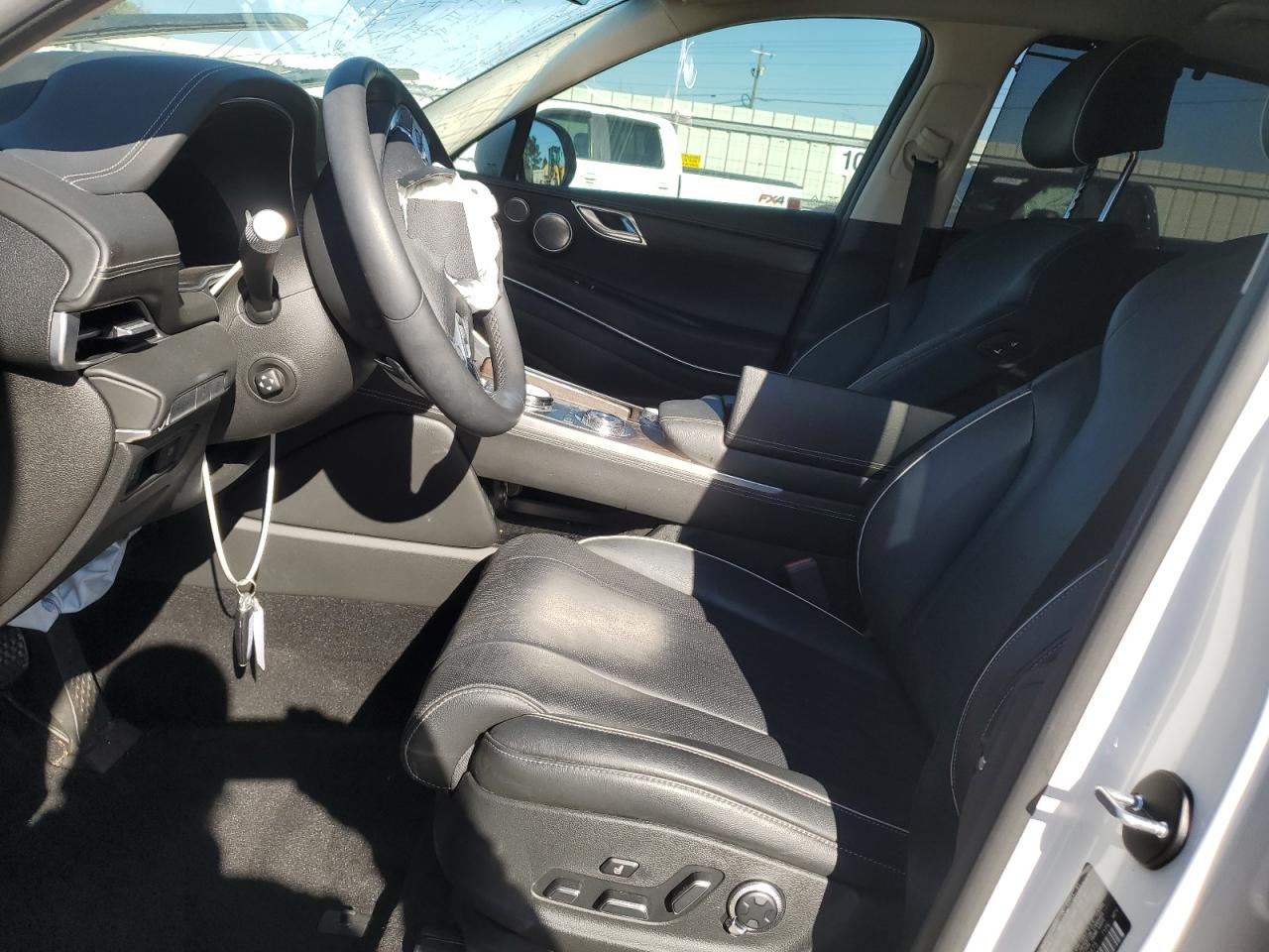 2024 Genesis Gv80 VIN KMUHBDSB4RU180475 Copart auction photo, front end damage thumbnail 7
