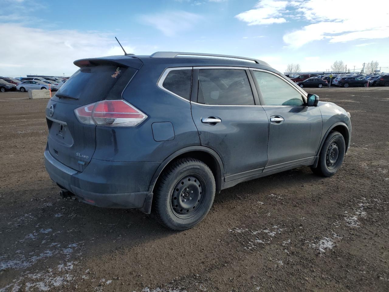 2014 Nissan Rogue VIN 5N1AT2MV4EC843066 Copart auction photo, hail / minor dent/scratches damage thumbnail 3