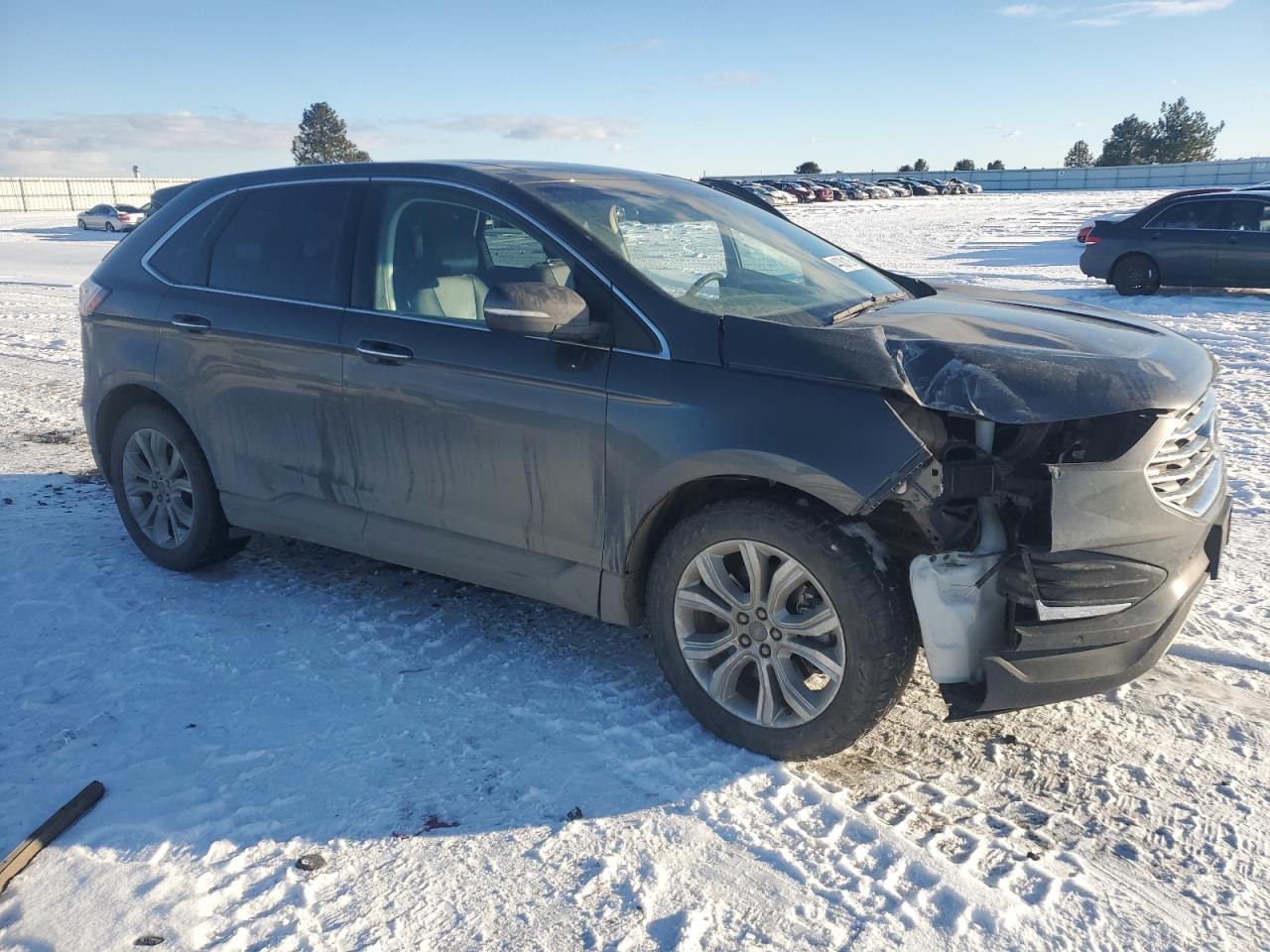 2019 Ford Edge VIN 2FMPK4K95KBC28830 Copart auction photo, front end damage thumbnail 4