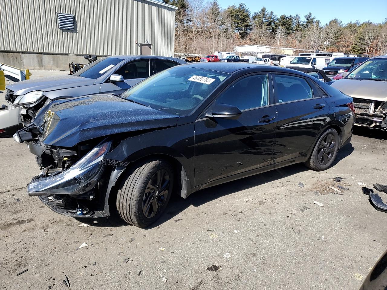 2022 Hyundai Elantra VIN 5NPLM4AG0NH073559