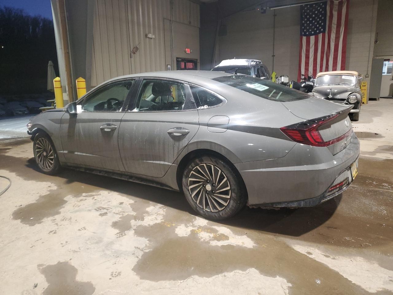 2021 Hyundai Sonata VIN KMHL34JJ2MA034164 Copart auction photo, front end damage thumbnail 2