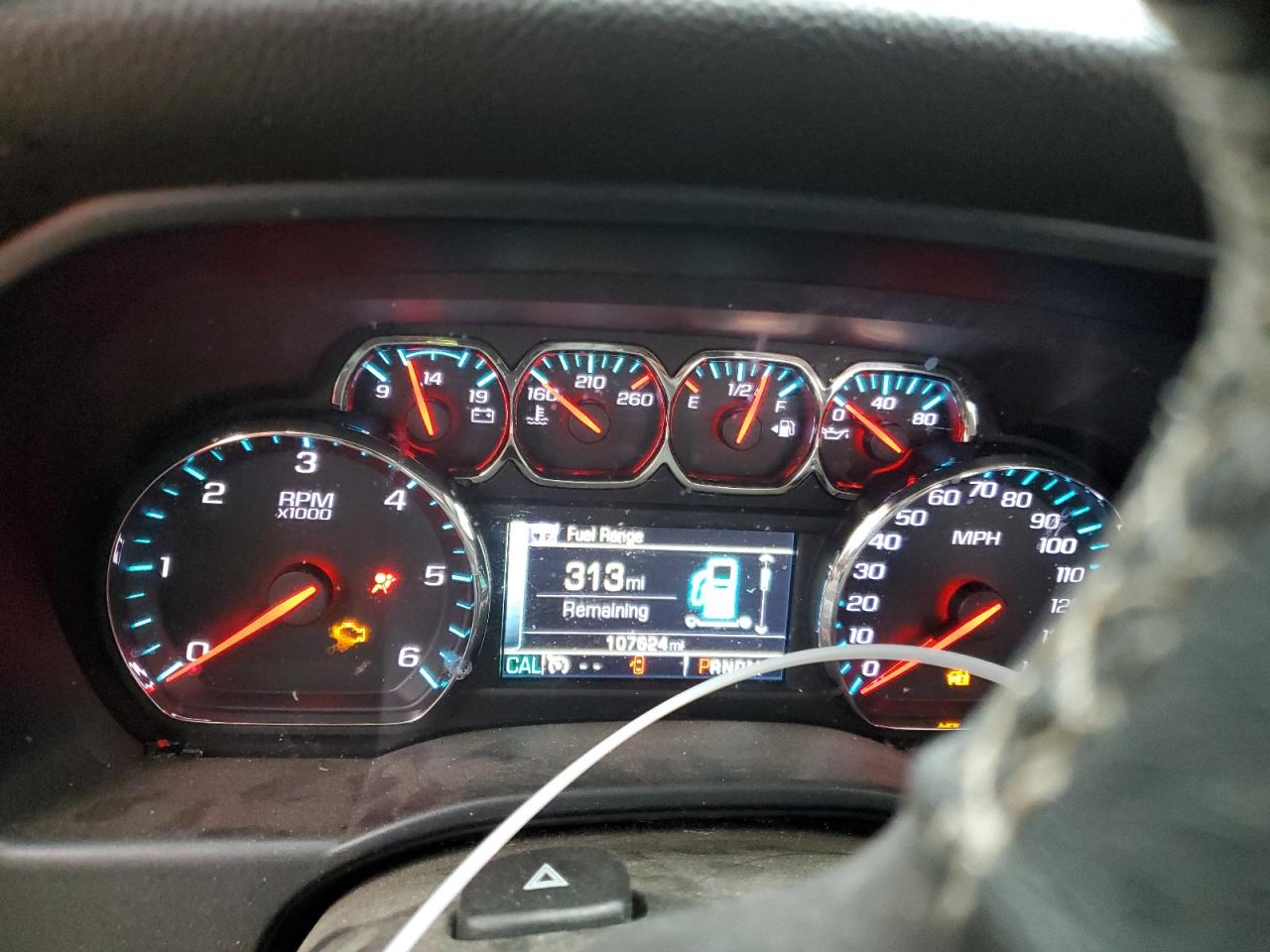 2015 Chevrolet Silverado VIN 1GCRCREC9FZ173994 Copart auction photo, all over damage thumbnail 9