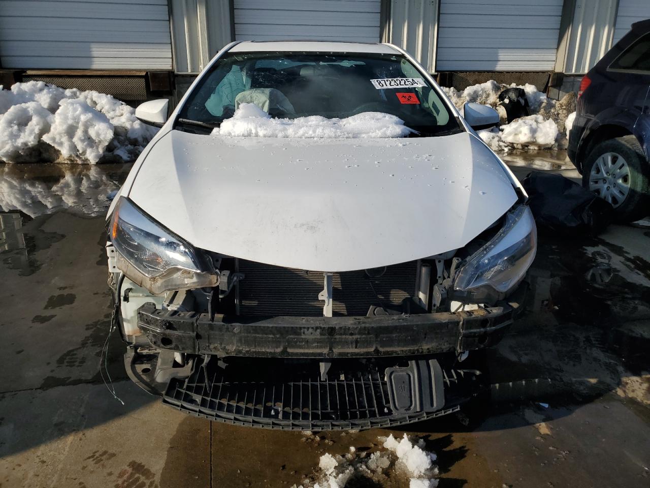 2014 Toyota Corolla VIN 2T1BURHE2EC197316 Copart auction photo, front end / minor dent/scratches damage thumbnail 5