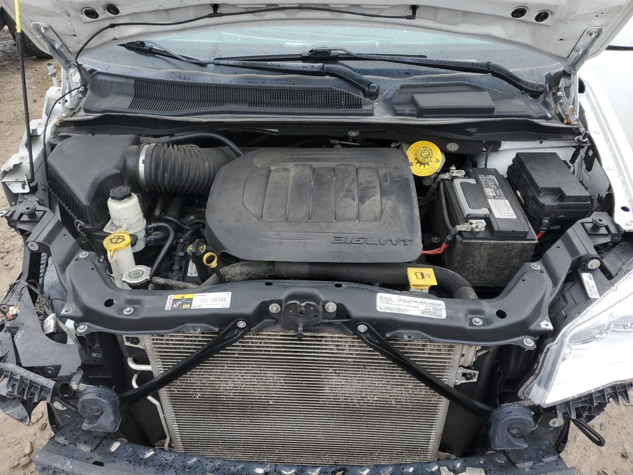2019 Dodge Caravan VIN 2C4RDGCGXKR772415 Copart auction photo, front end / rear end damage thumbnail 12