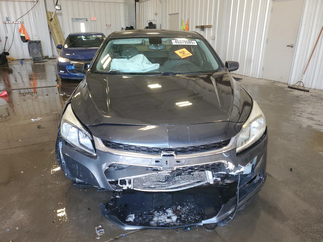 2015 Chevrolet Malibu VIN 1G11B5SL5FF101018 Copart auction photo, front end damage thumbnail 5