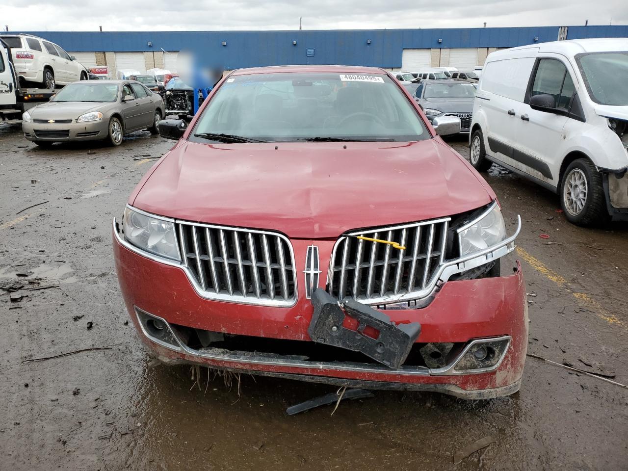 2010 Lincoln MKZ VIN 3LNHL2GC5AR604274 Copart auction photo, front end damage thumbnail 5
