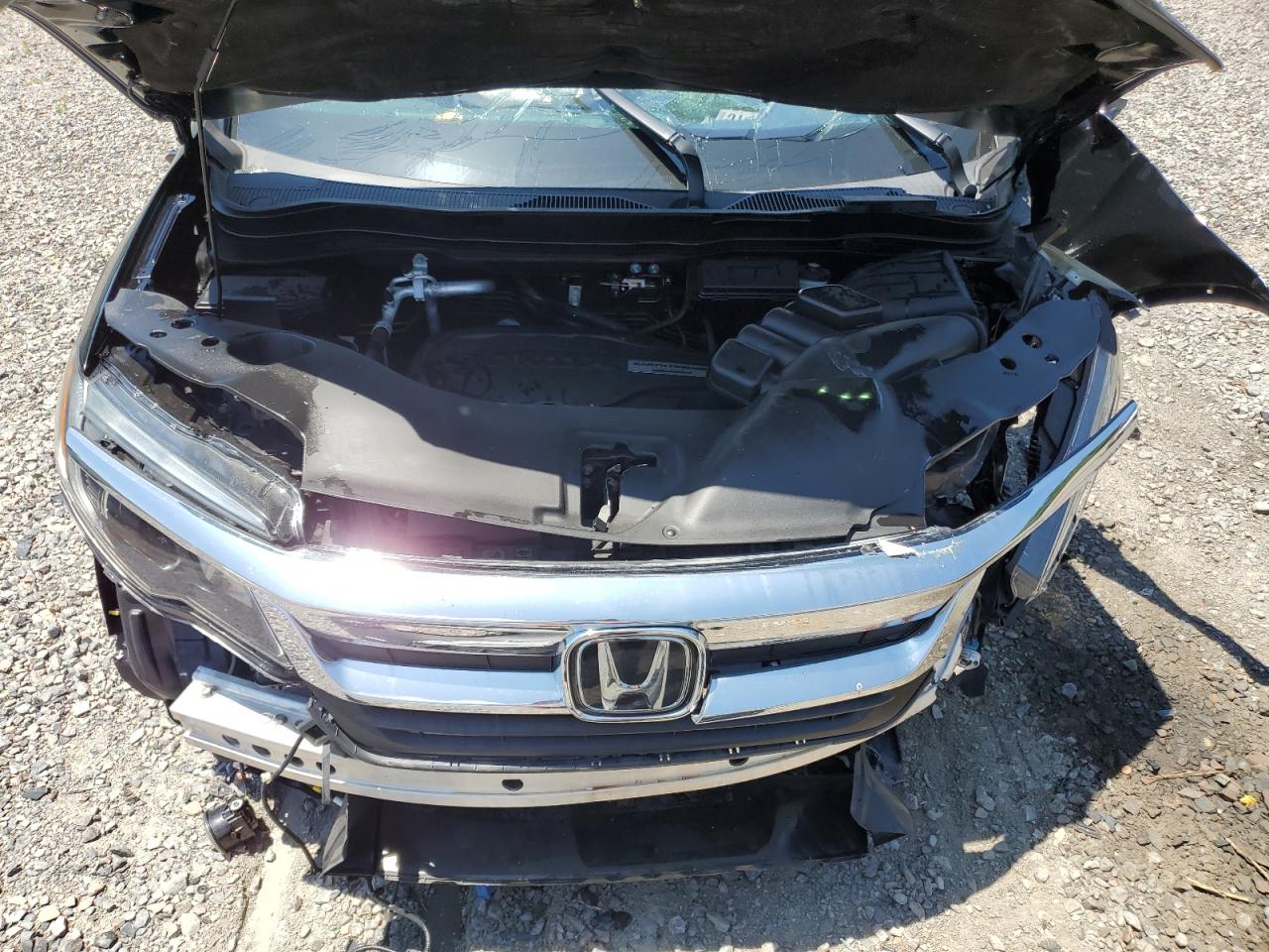 2019 Honda Pilot VIN 5FNYF5H50KB035737 Copart auction photo, rollover / undercarriage damage thumbnail 12