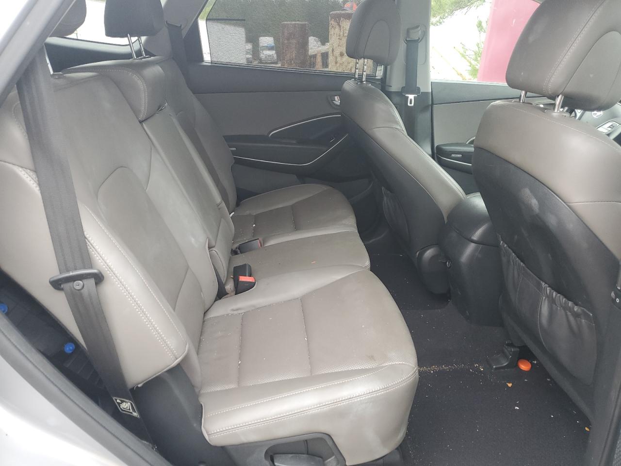 2017 Hyundai Santa Fe VIN KM8SNDHF6HU253219 Copart auction photo, rear end damage thumbnail 10