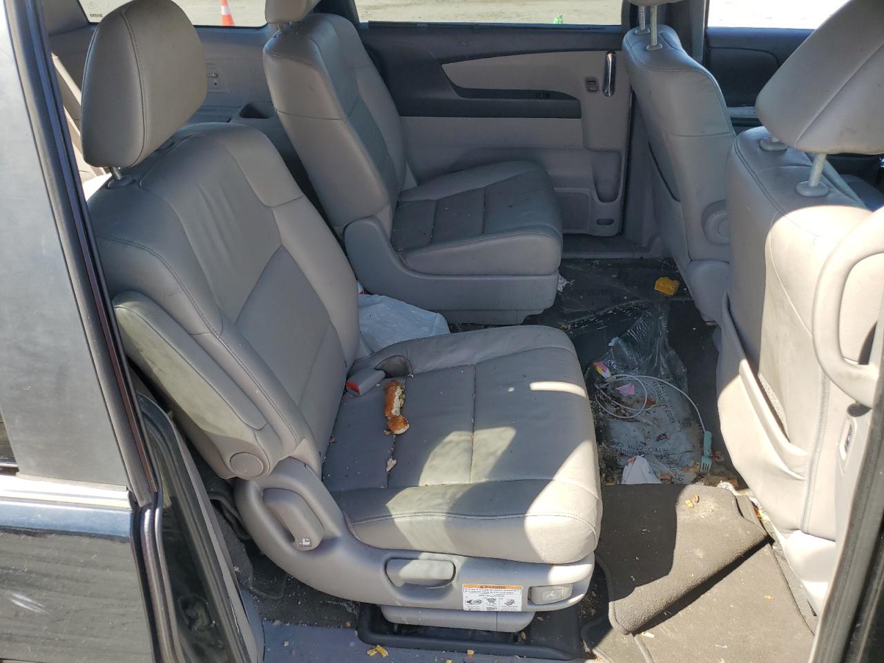 2015 Honda Odyssey VIN 5FNRL5H65FB058782 Copart auction photo, rear end damage thumbnail 11