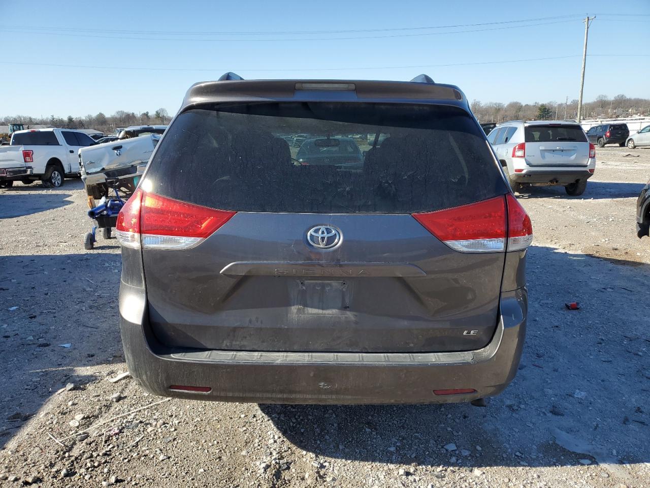 2012 Toyota Sienna VIN 5TDKK3DC8CS221954 Copart auction photo, front end damage thumbnail 6