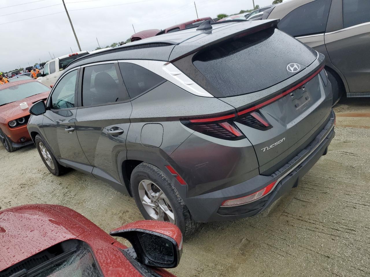 2022 Hyundai Tucson VIN 5NMJB3AE6NH084875 Copart auction photo, water/flood damage thumbnail 2