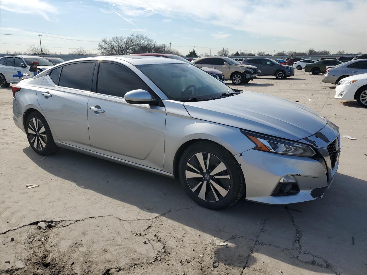 2019 Nissan Altima VIN 1N4BL4EV7KC233473 Copart auction photo, side / hail damage thumbnail 4