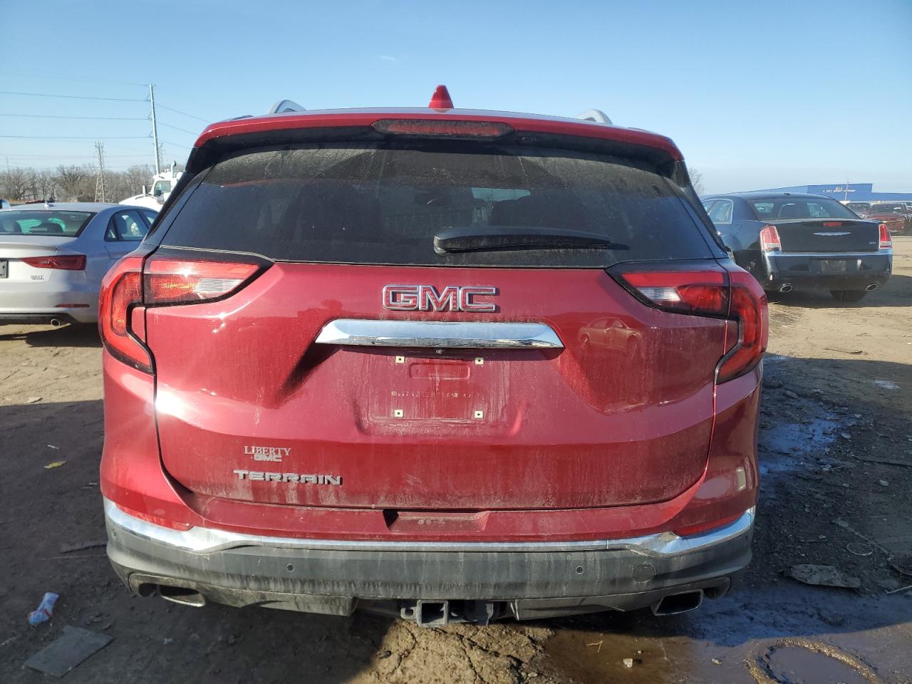 2018 GMC Terrain VIN 3GKALPEX2JL351558 Copart auction photo, front end damage thumbnail 6