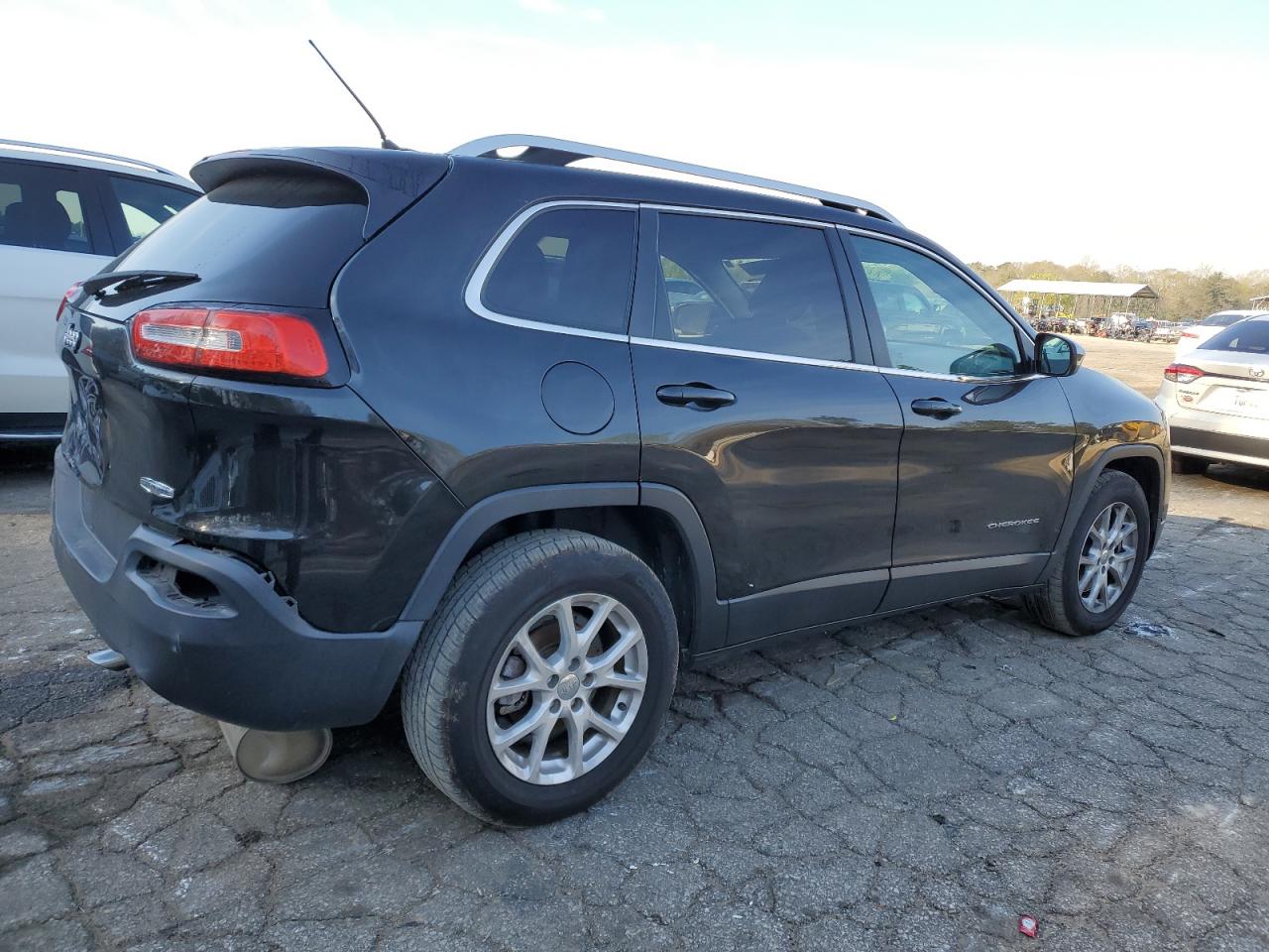 2014 Jeep Grand Cherokee VIN 1C4PJLCB8EW159458 Copart auction photo, rear end damage thumbnail 3